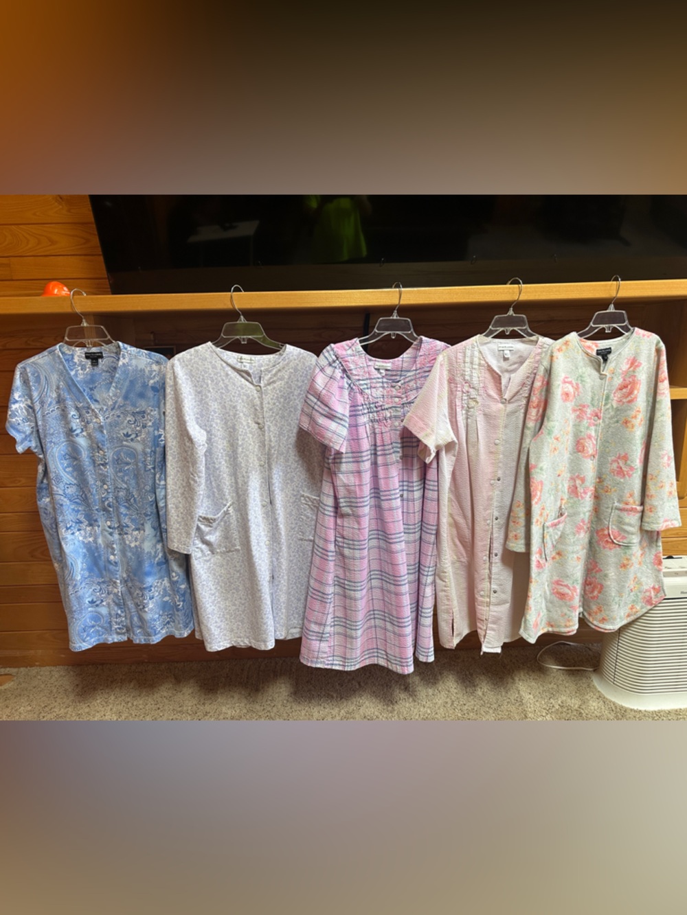 Miss Elaine Robes, five assorted no stains or signs of wear.